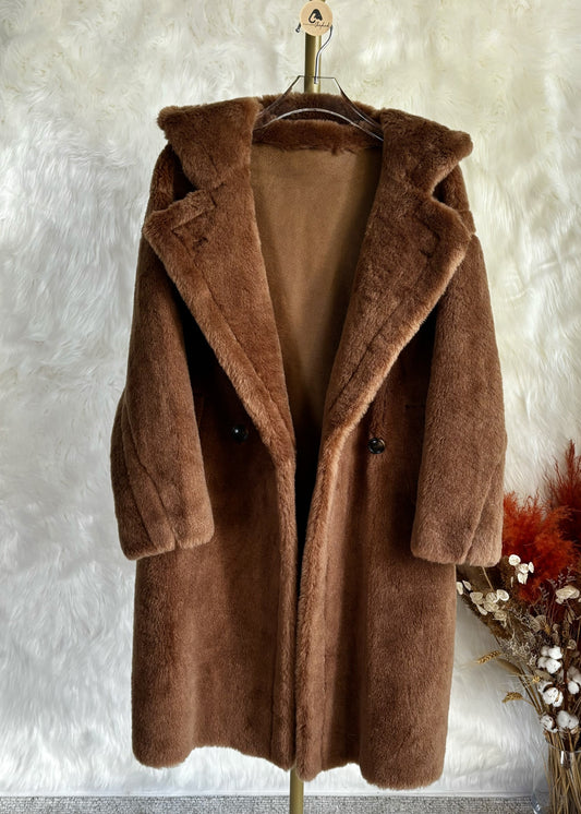 THE CLASSIC (hooded) in Walnut Brown